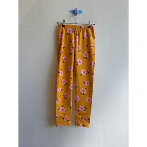 Hanna Andersson Floral Leggings 10Y NWT